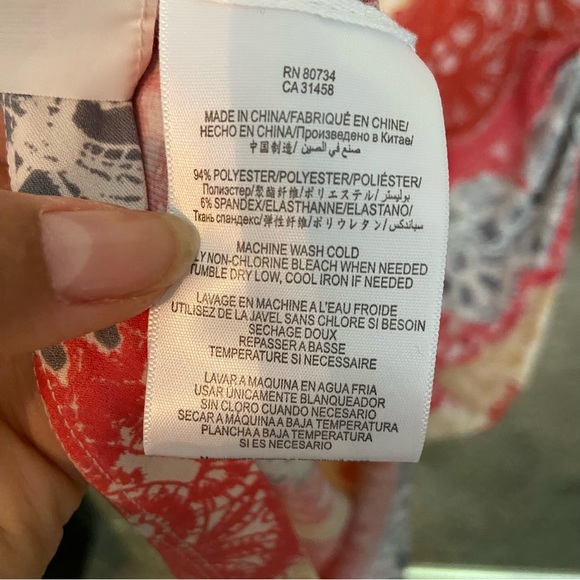 • BCBG • printed a line dress - Picture 5 of 6